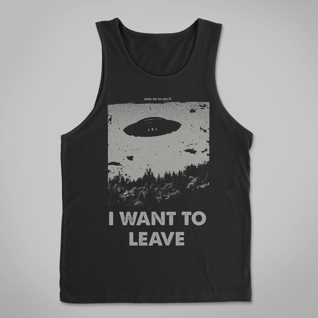 I Want To Leave Unisex Tank Top