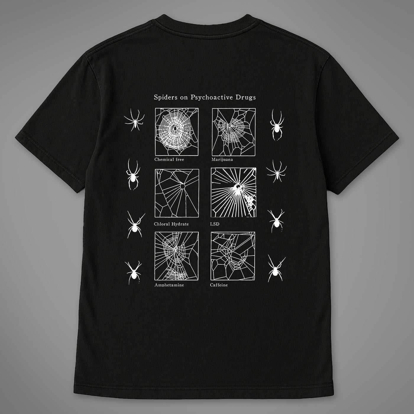 T-shirt oversize lavata con acido Send me to Hell®