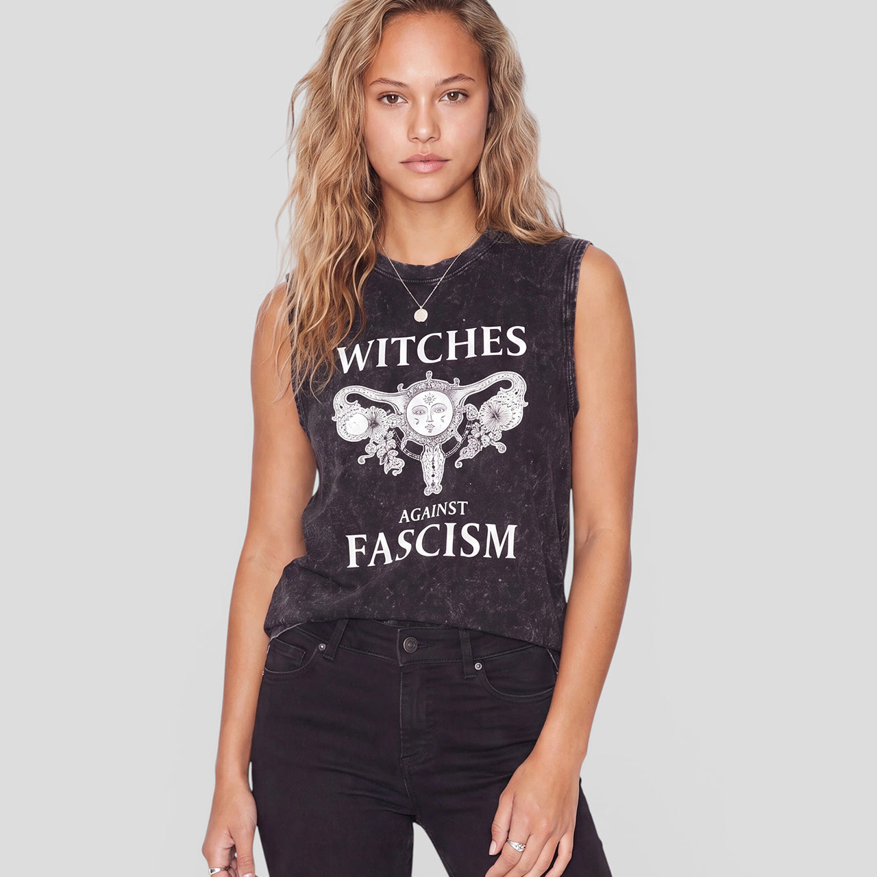 Witches Against Fascism Tank Top