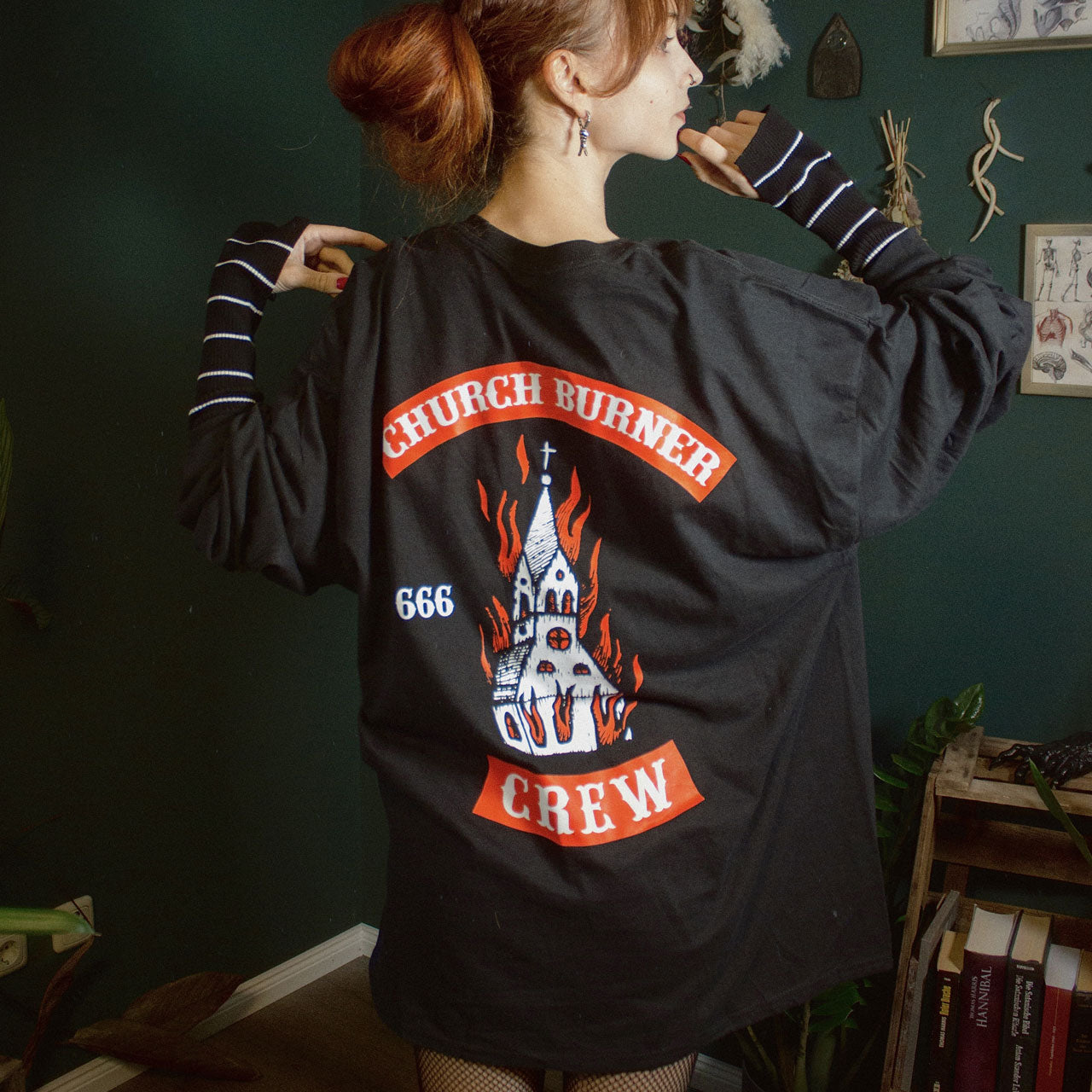 Church Burner Crew Longsleeve