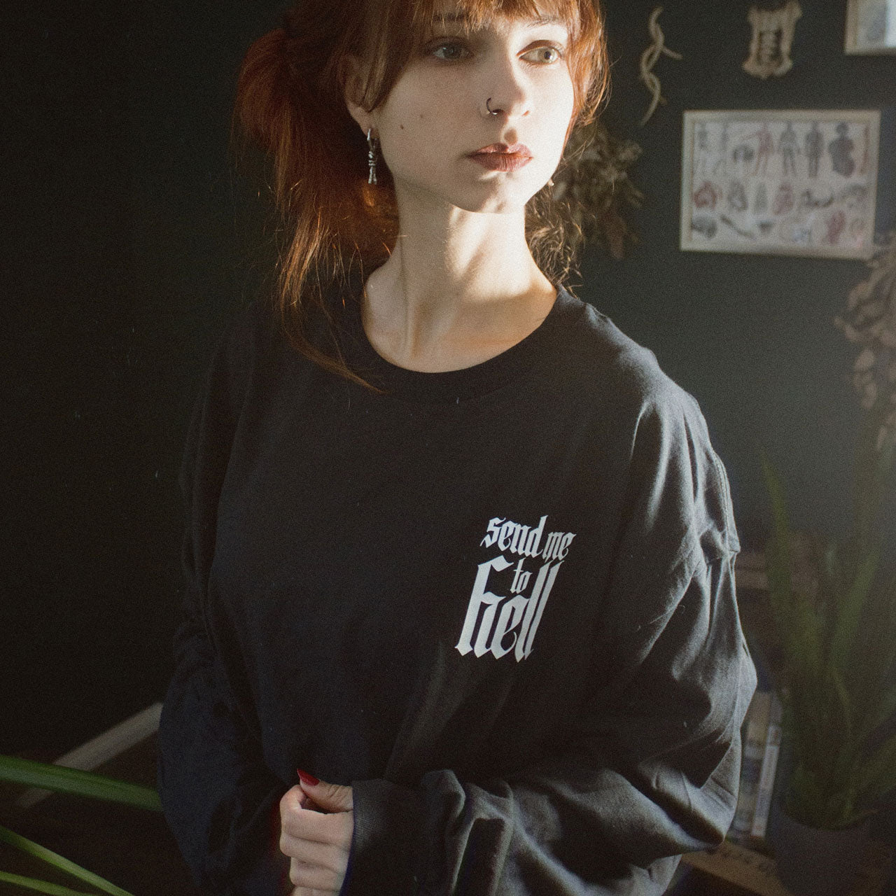 Church Burner Crew Longsleeve