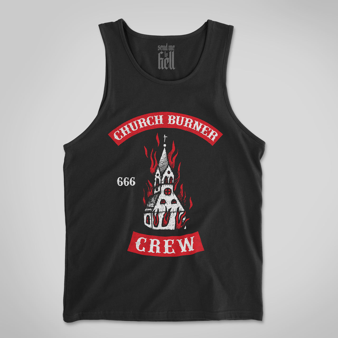 Church Burner Crew Unisex Tank Top
