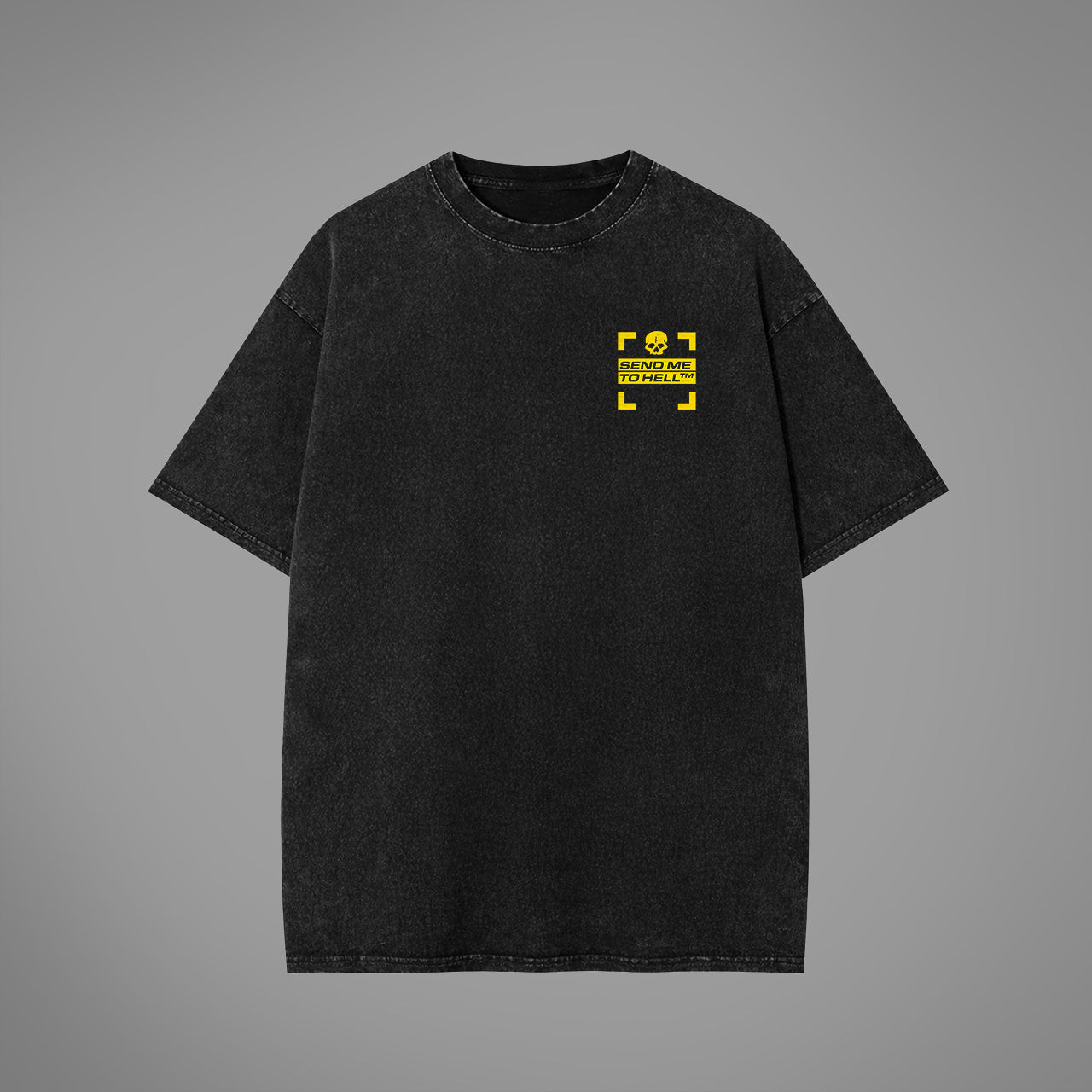OFFHELL Acid Washed Oversized T-Shirt