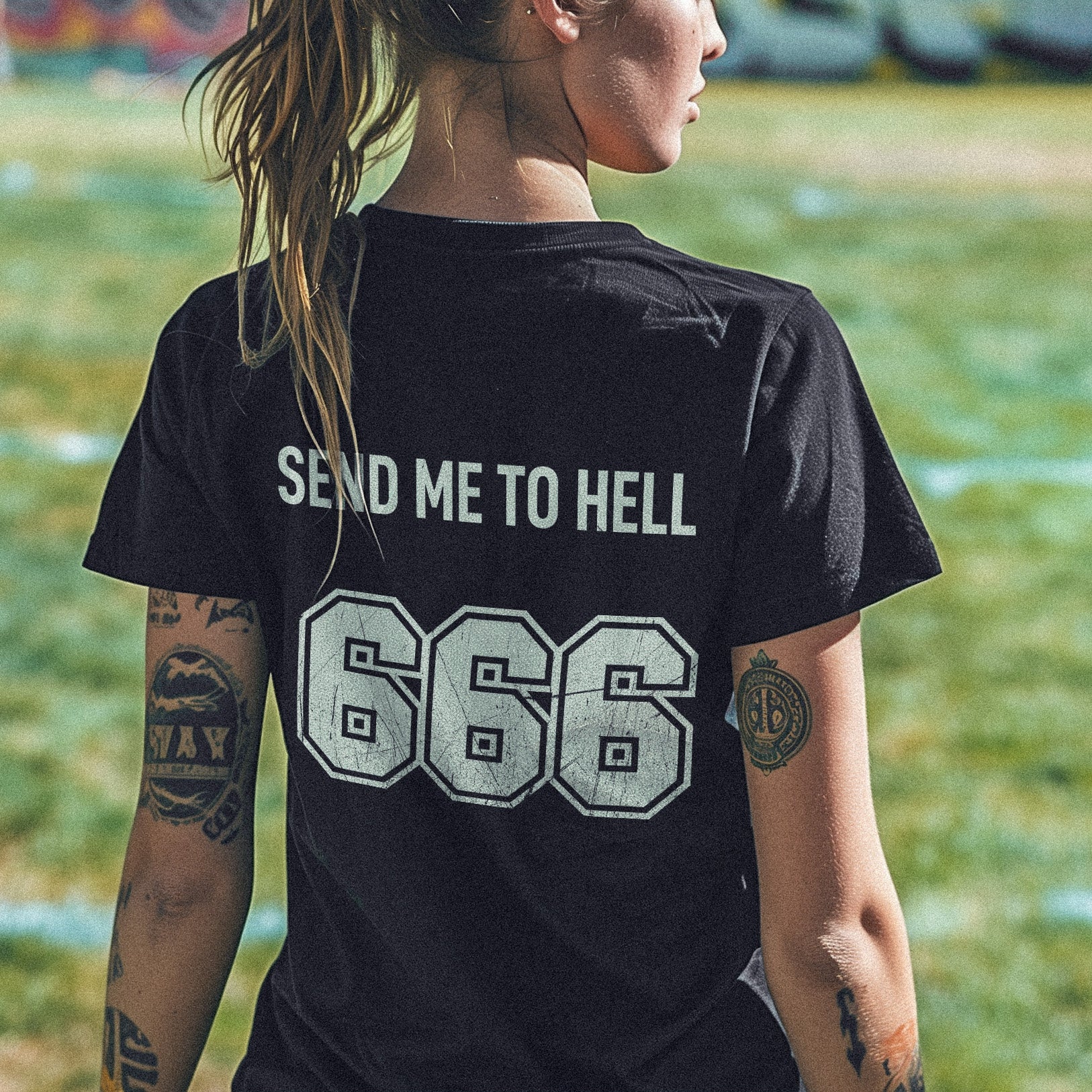 Satanic Germany Euro 2024 jersey t-shirt