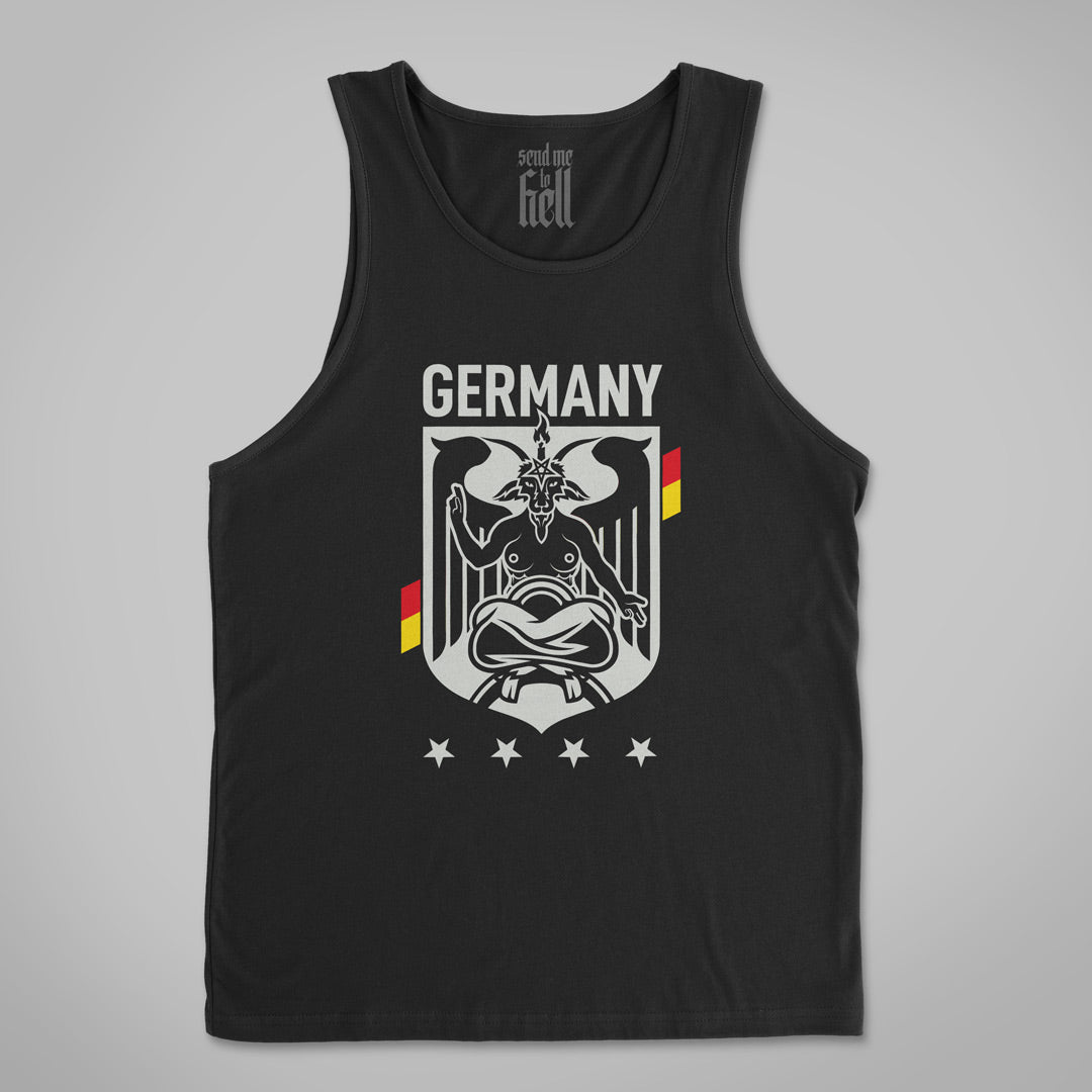 Satanic Germany Unisex Tank Top