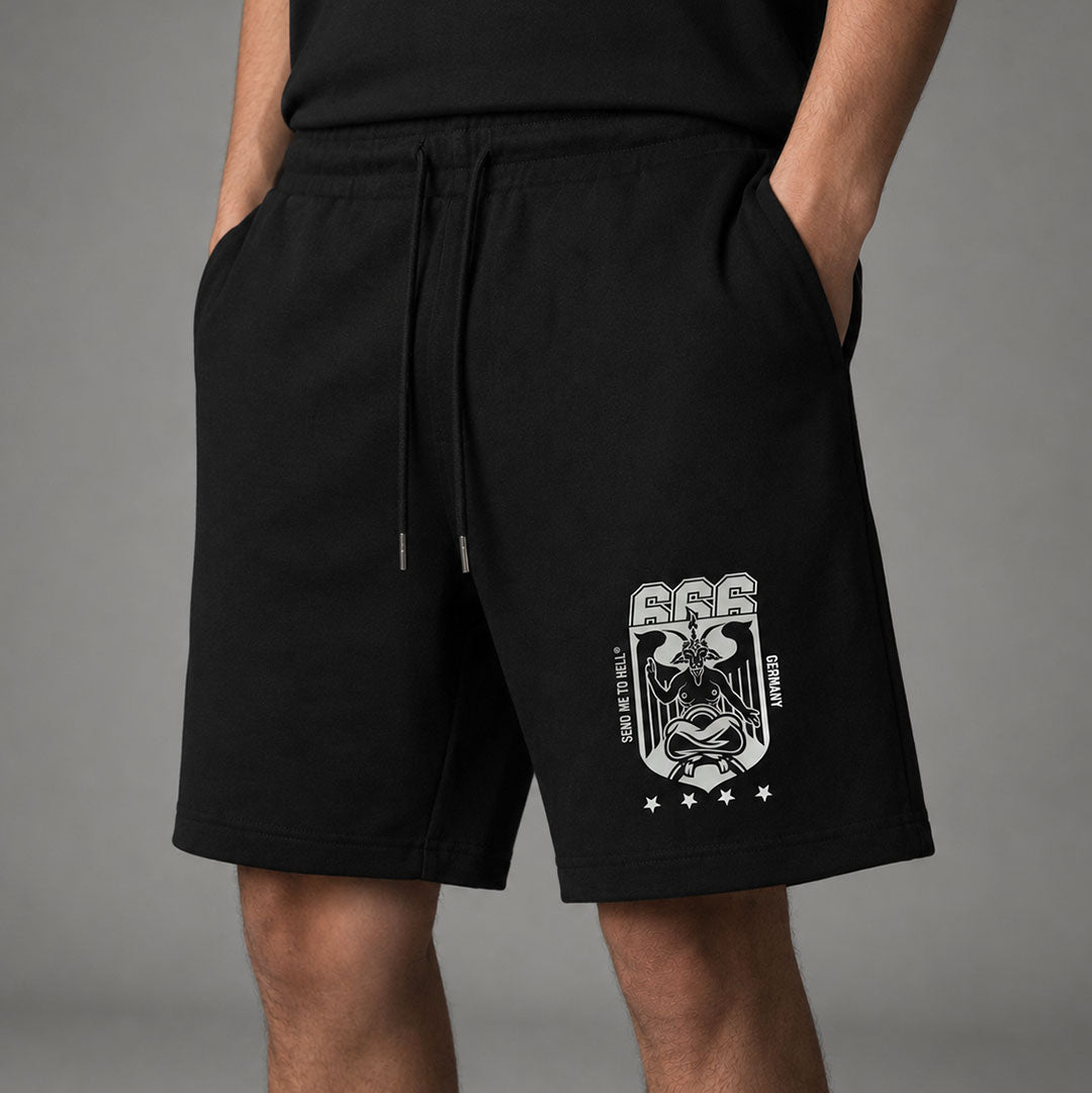 Satanic Germany Unisex Shorts
