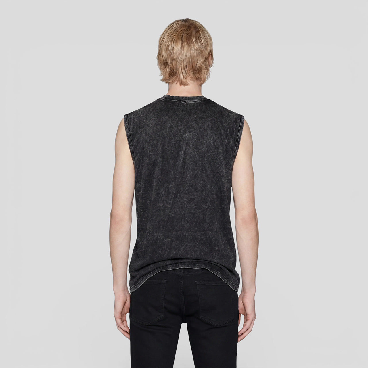 Burn Your Local Church 2.0 Acid Washed Tank Top