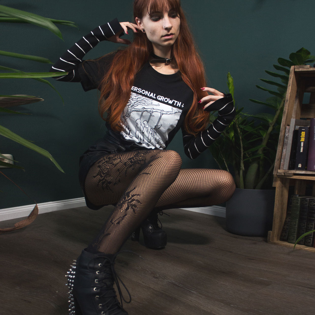 Attenzione alla maglietta unisex Mandami all'inferno