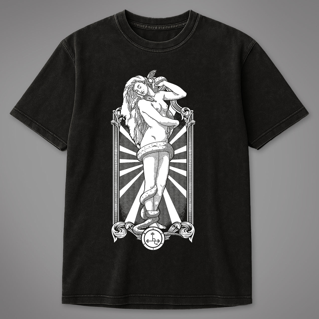 Lilith Acid Washed Oversized T-Shirt