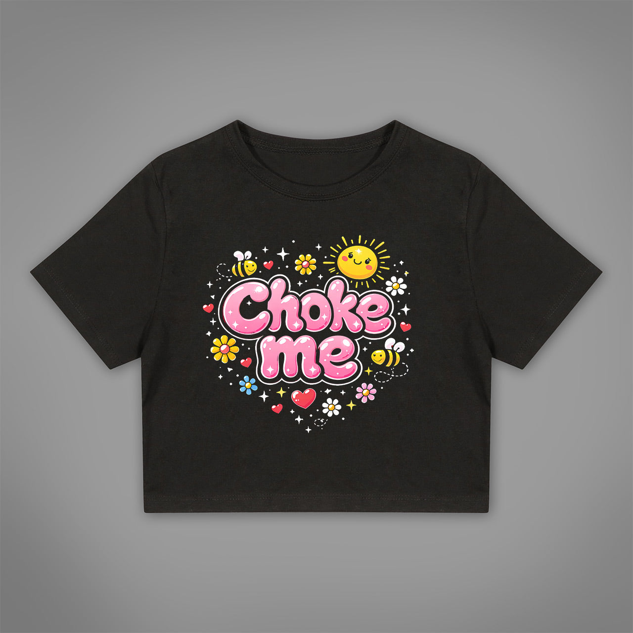 Choke Me Crop Top