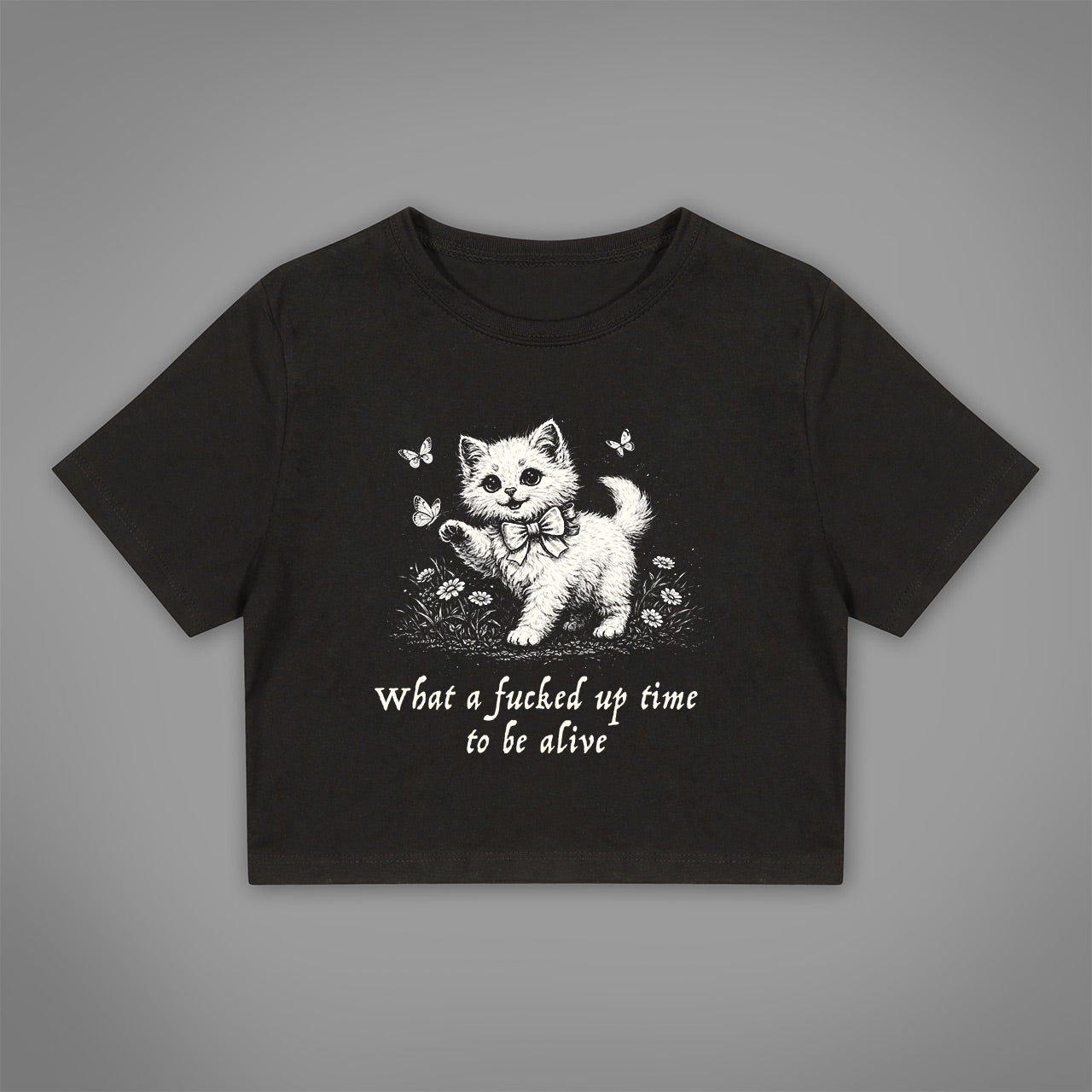 Fucked Up Time Crop Top