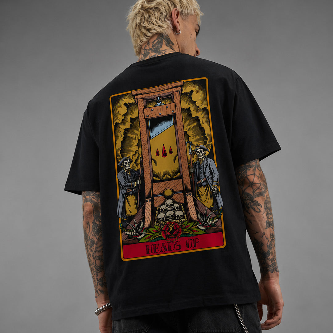 Heads Up Backprint Unisex T-Shirt