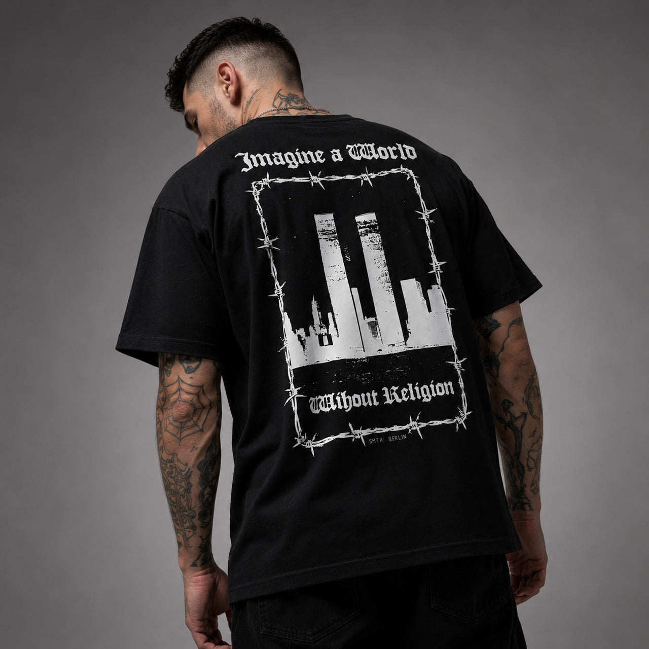 Imagine Backprint Unisex T-Shirt