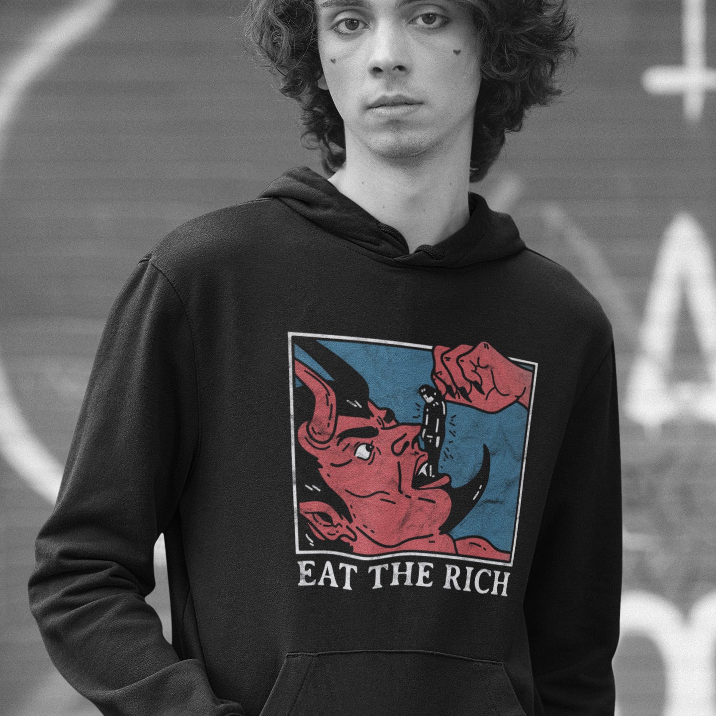 B-Stock: Eat The Rich Hoodie