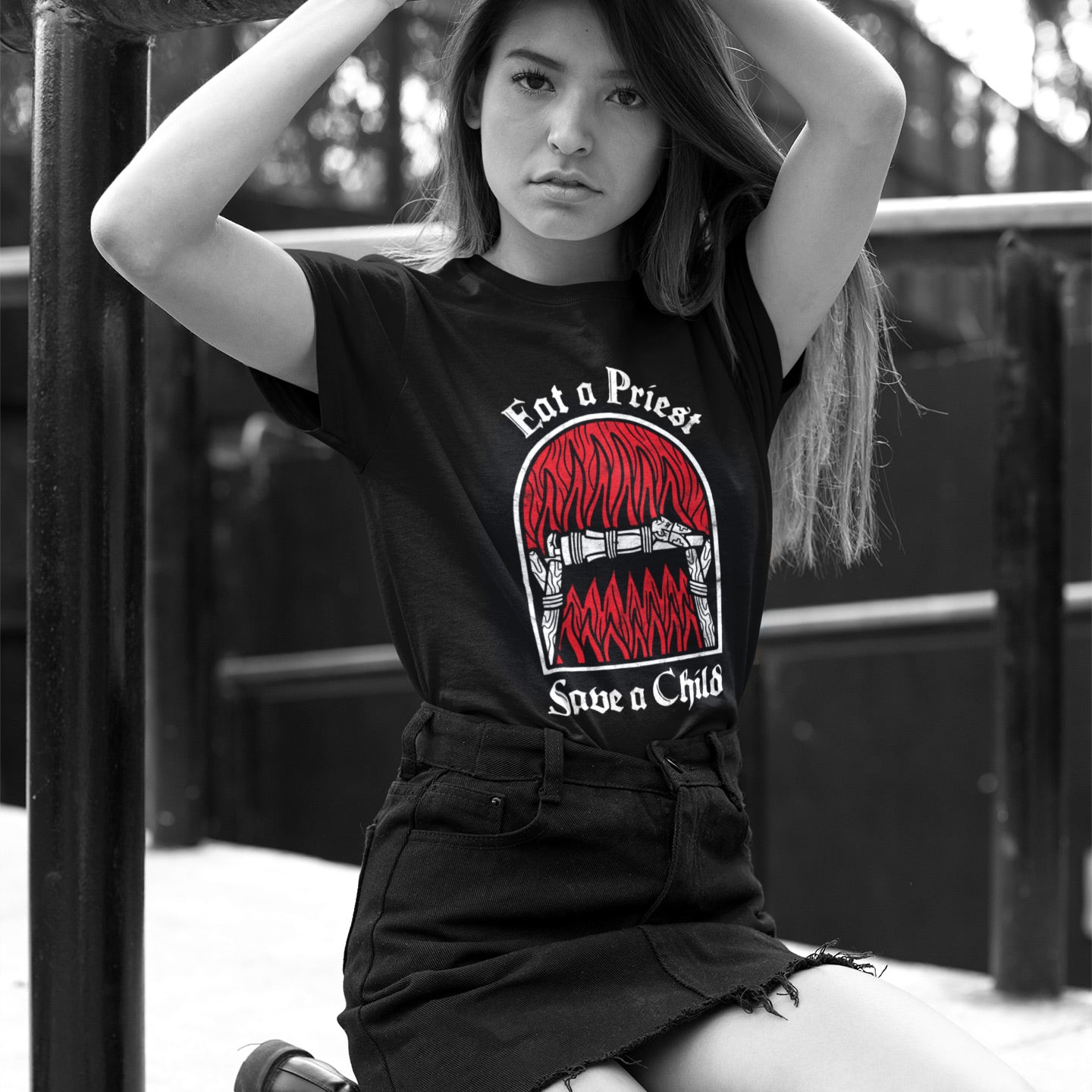 Eat a Priest Save a Child Unisex T-Shirt