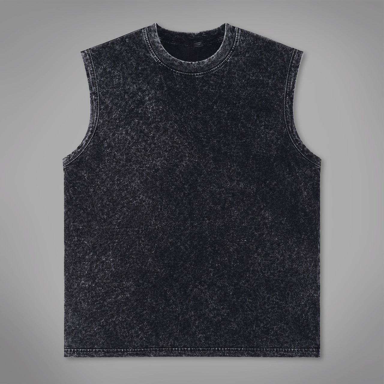 Unholy 666 Acid Washed Tank Top
