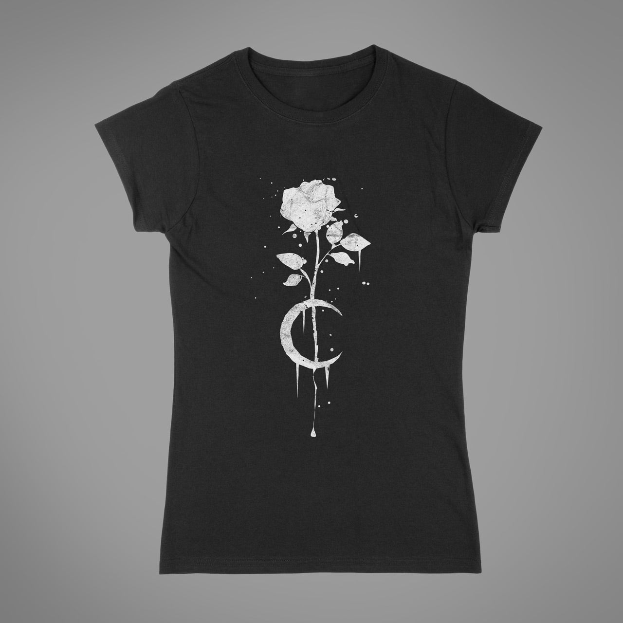 Occult Moon Rose Women's T-Shirt