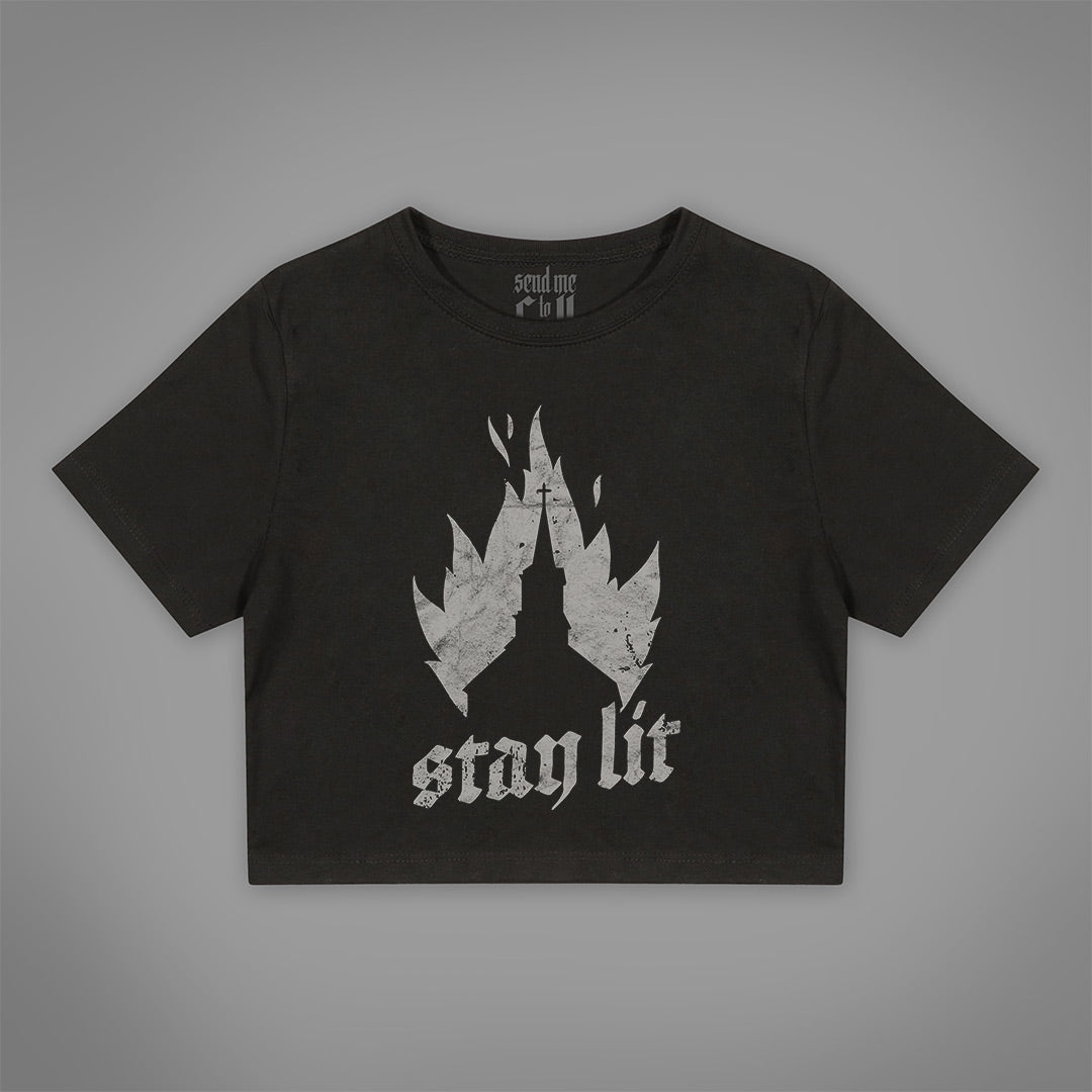 Stay Lit Crop-Top