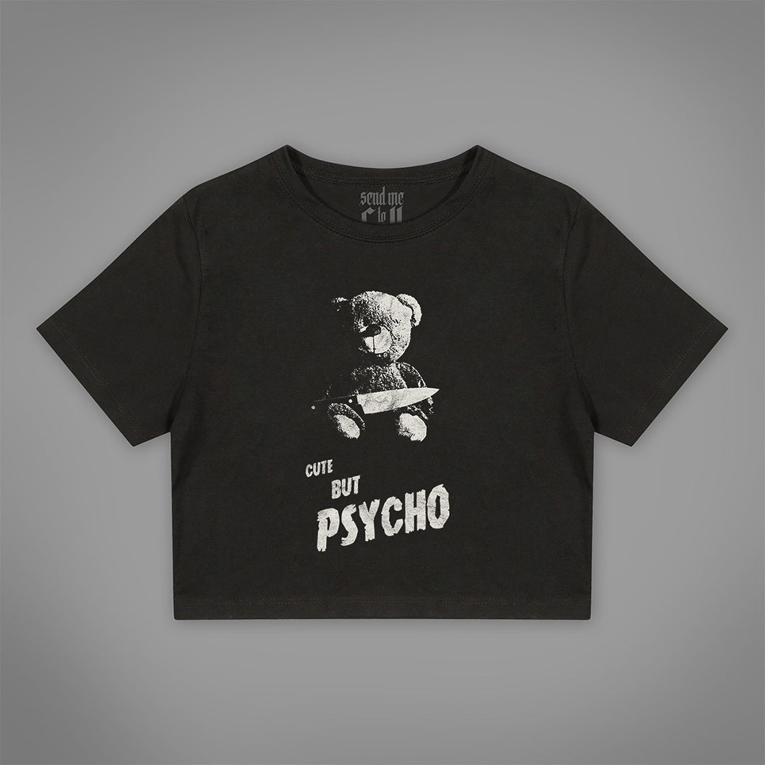 Cute But Psycho Crop-Top