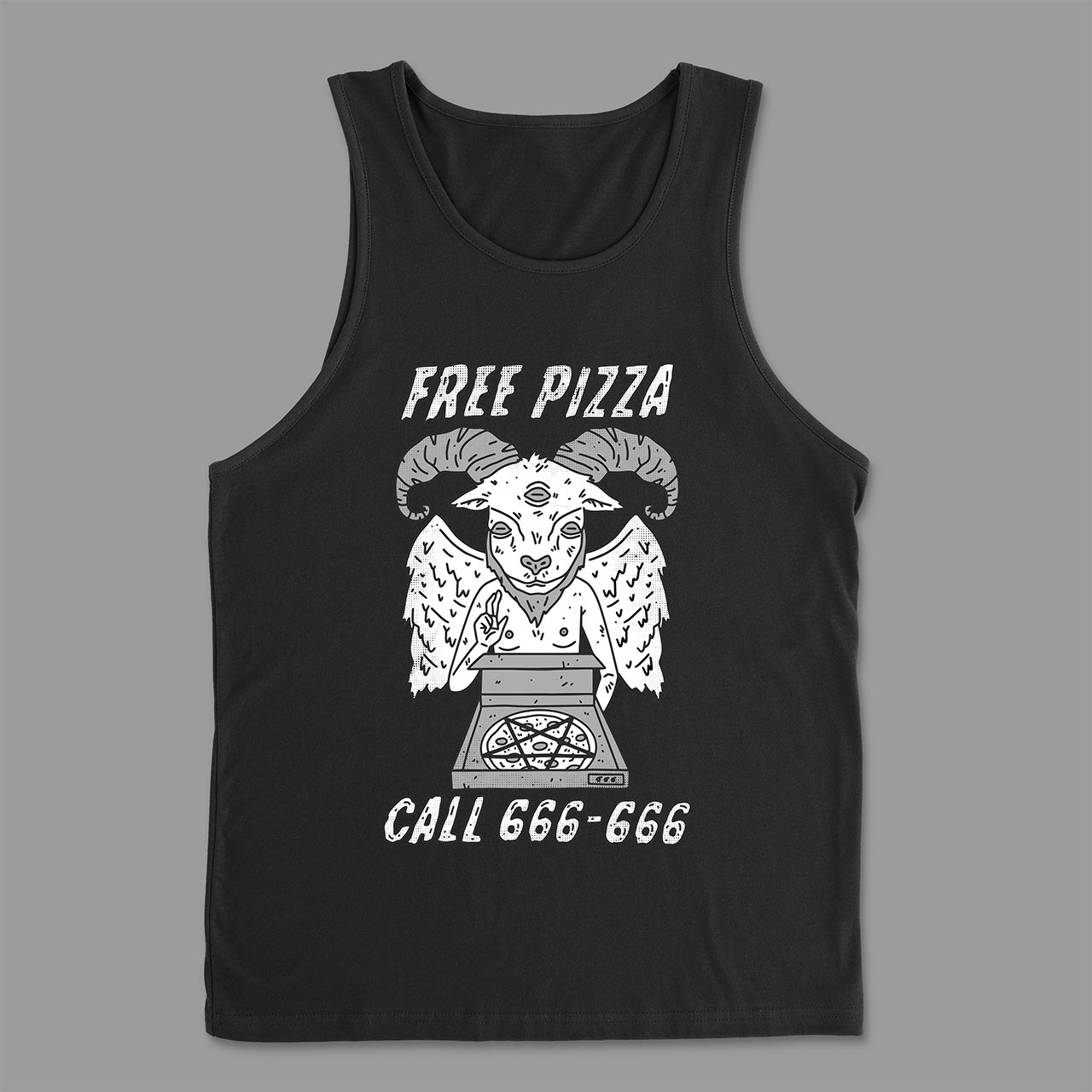 Free Pizza Unisex Tank Top