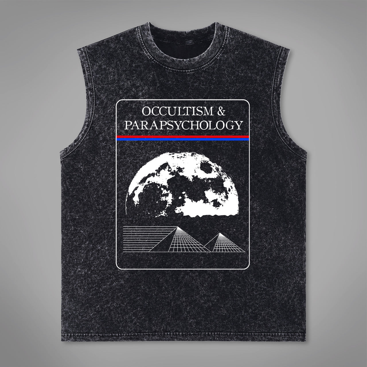 Occultism and Parapsychology Acid Washed Tank Top