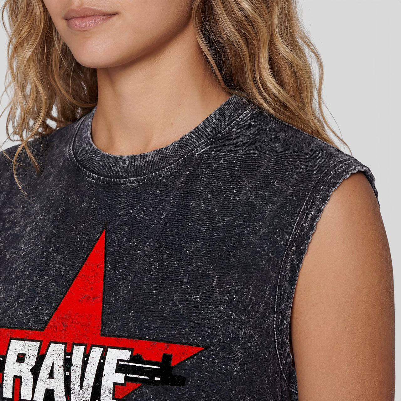 Rave Acid Washed Tank Top