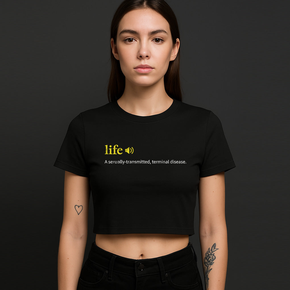 Terminal Disease Crop-Top