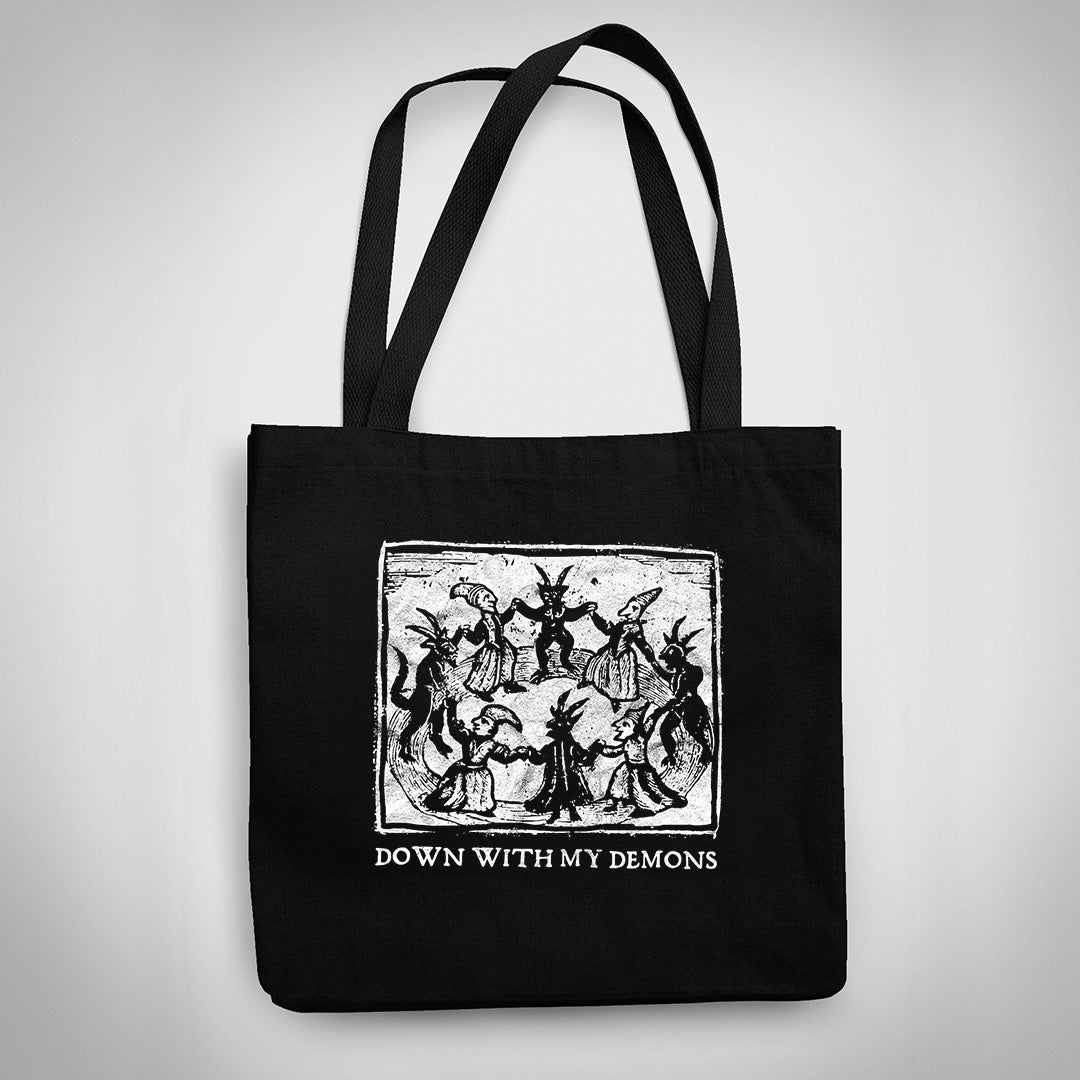 Down With My Demons Tote Bag