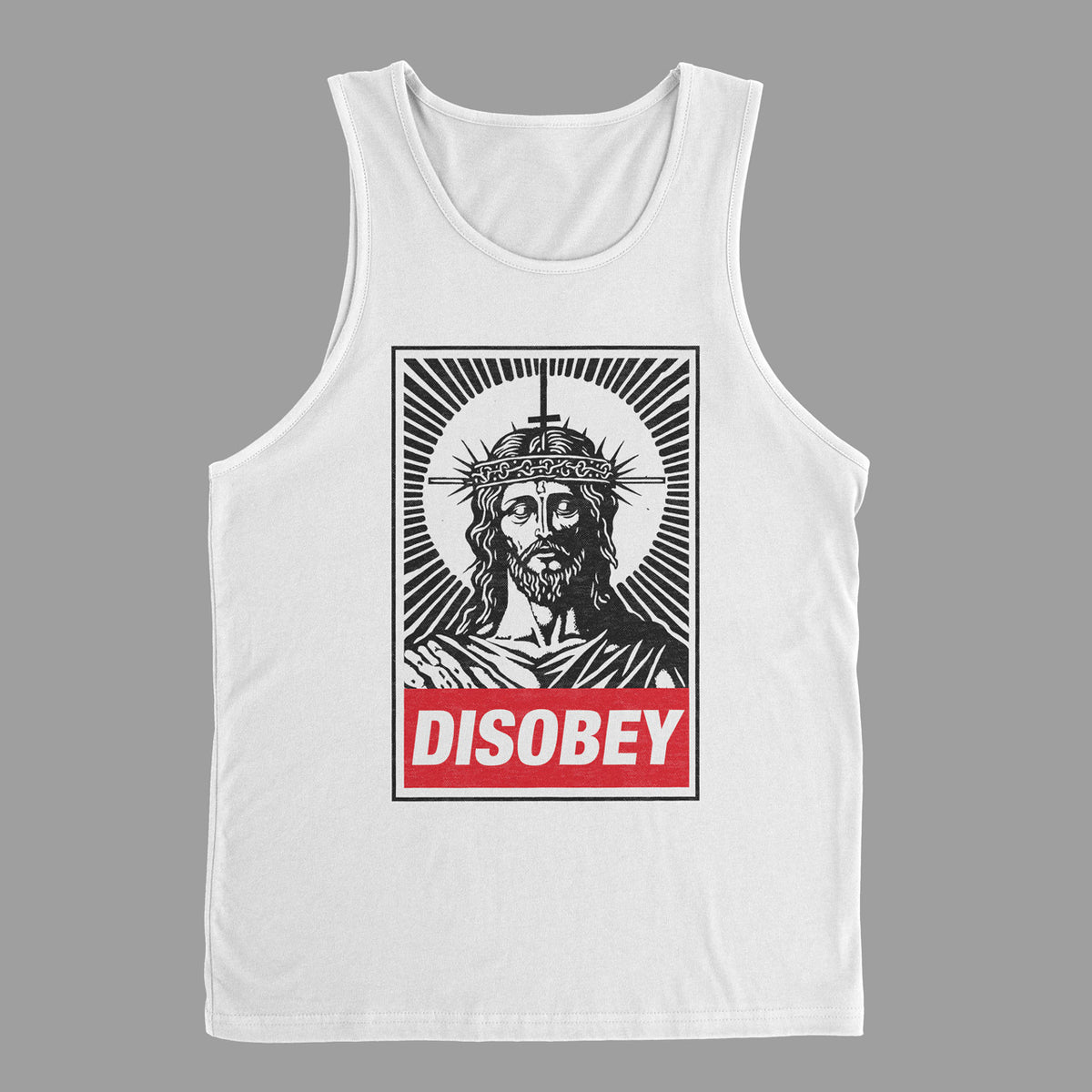 Disobey Jesus Tank Unisex Tank Top 