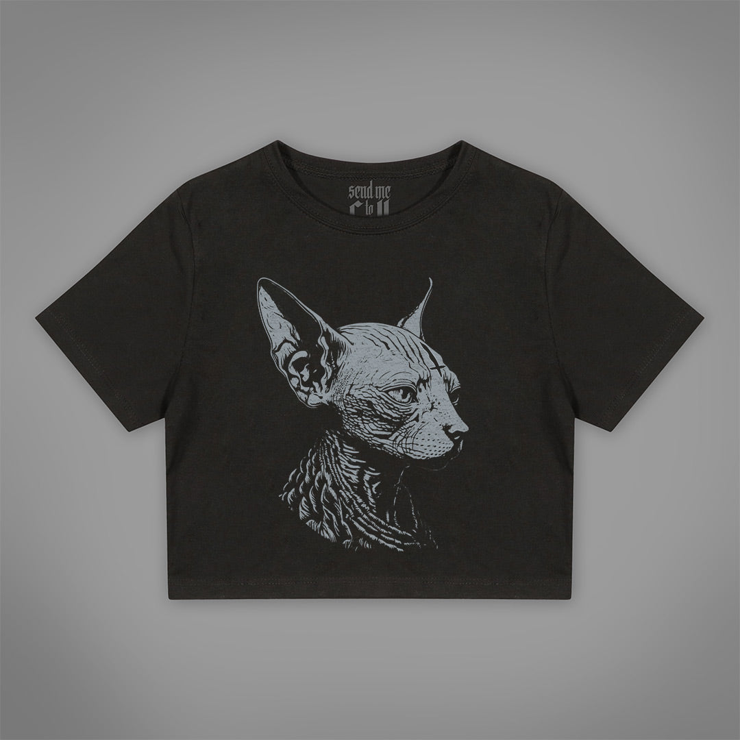 Sphynx Cat Crop-Top