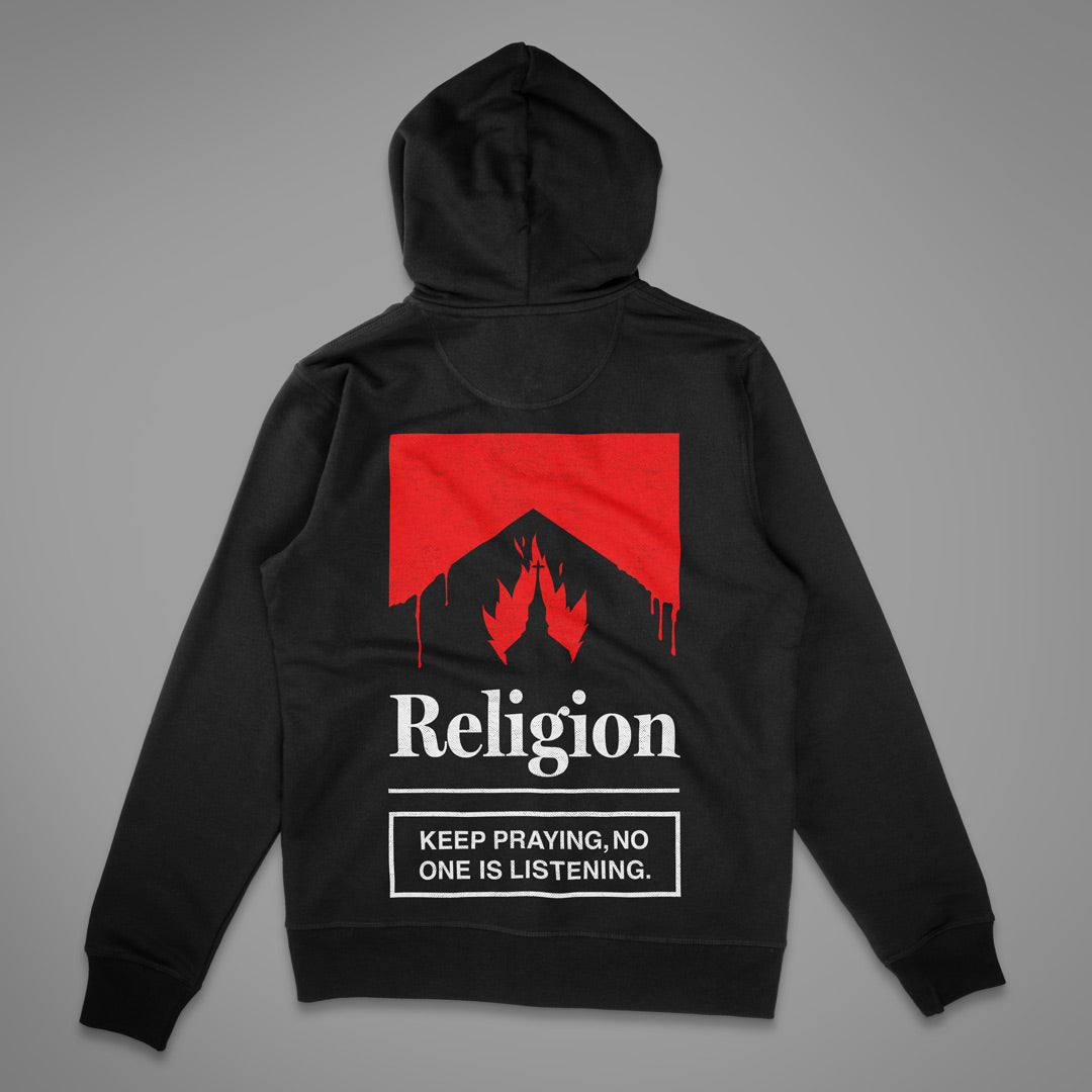 Religion Zipper Hoodie
