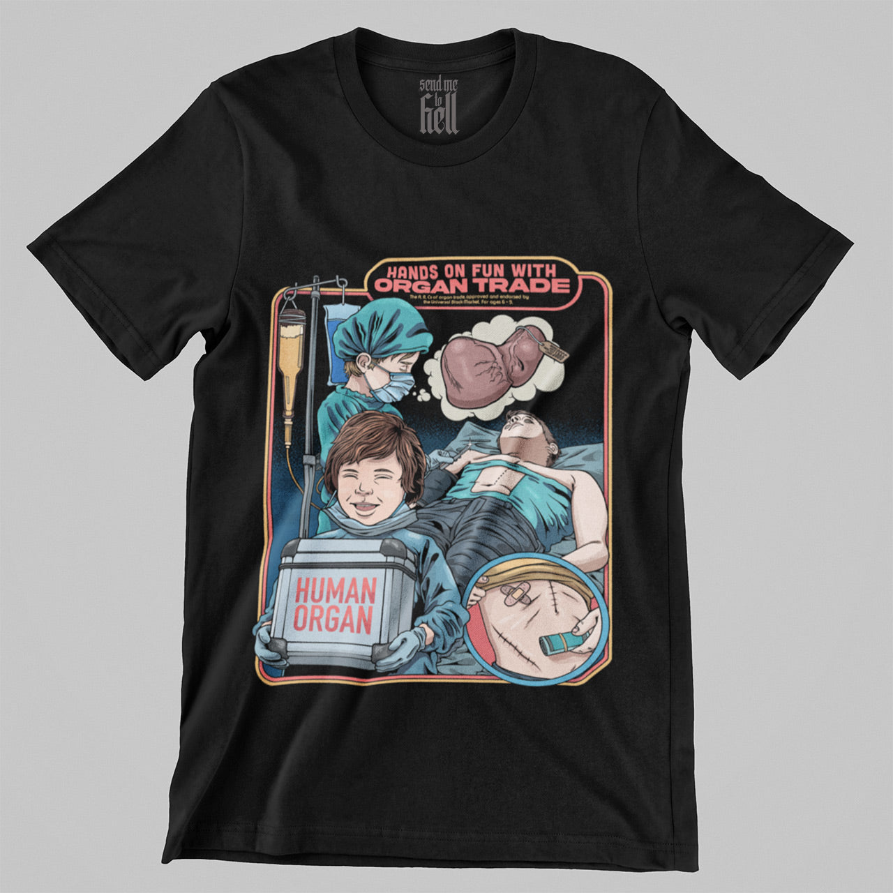 Hands On Fun With Organ Trade Unisex T-Shirt