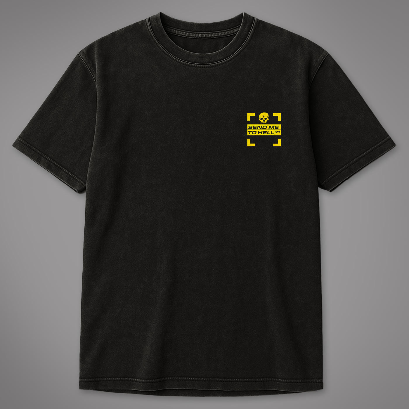 OFFHELL Acid Washed Oversized T-Shirt