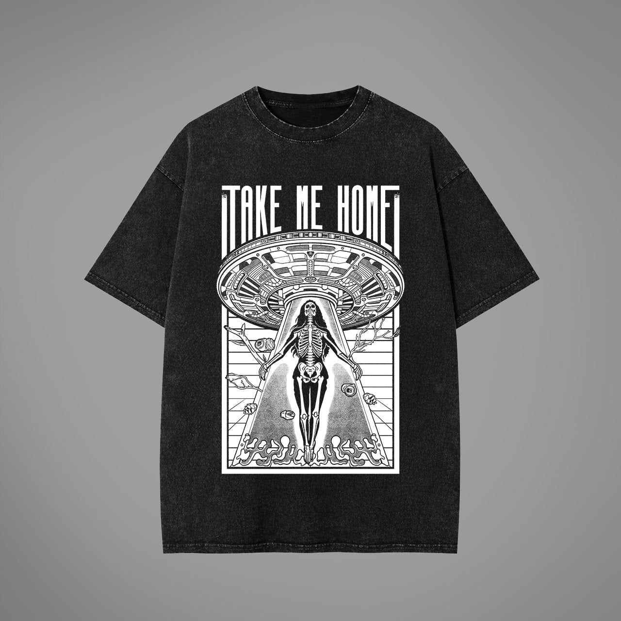 Take Me Home Acid Washed Oversized T-Shirt