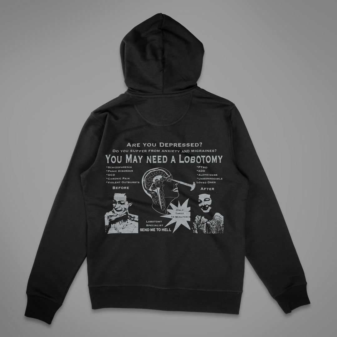 Lobotomy Zipper Hoodie