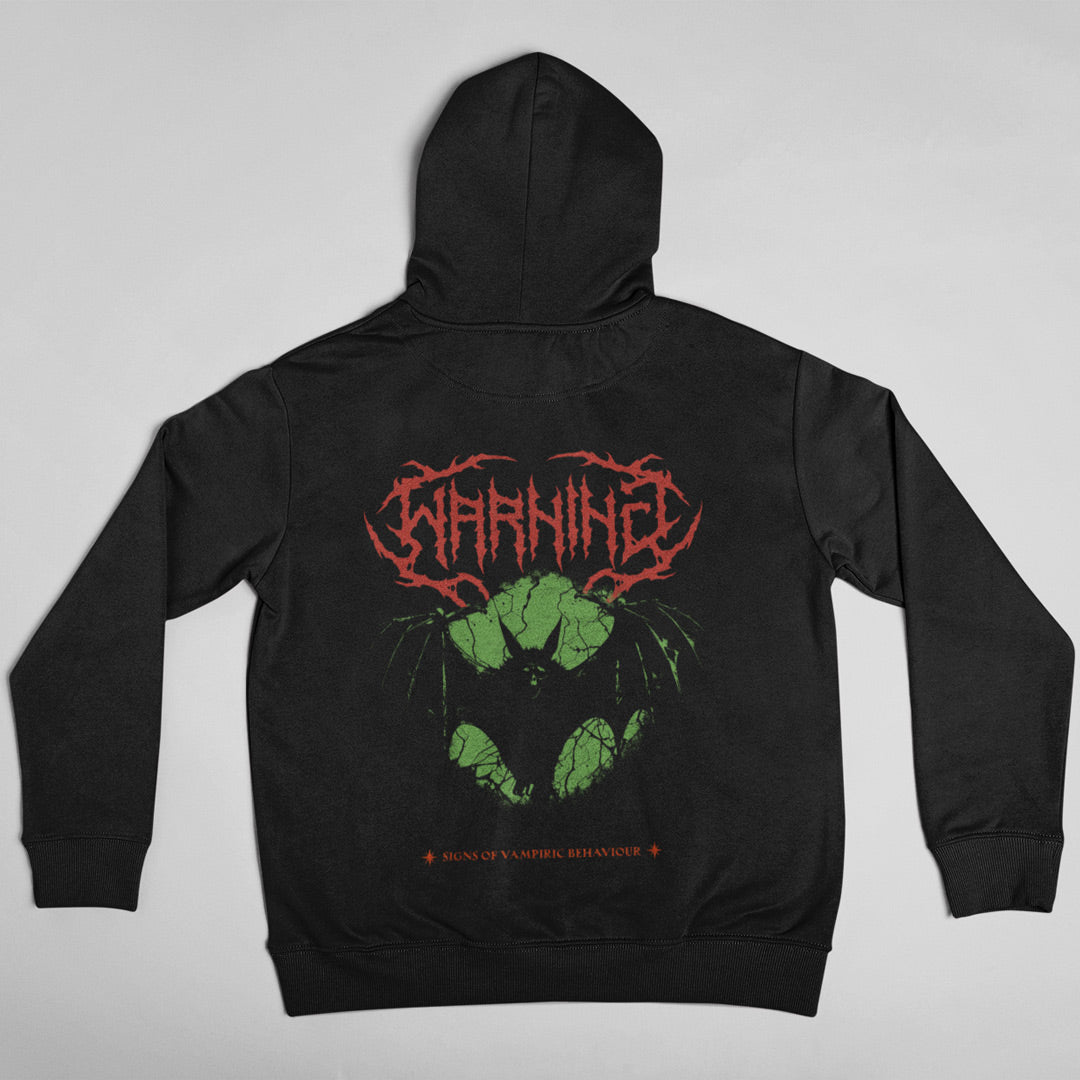 Lagerware: WARNING - Signs Of Vampiric Behaviour Kapuzenpullover