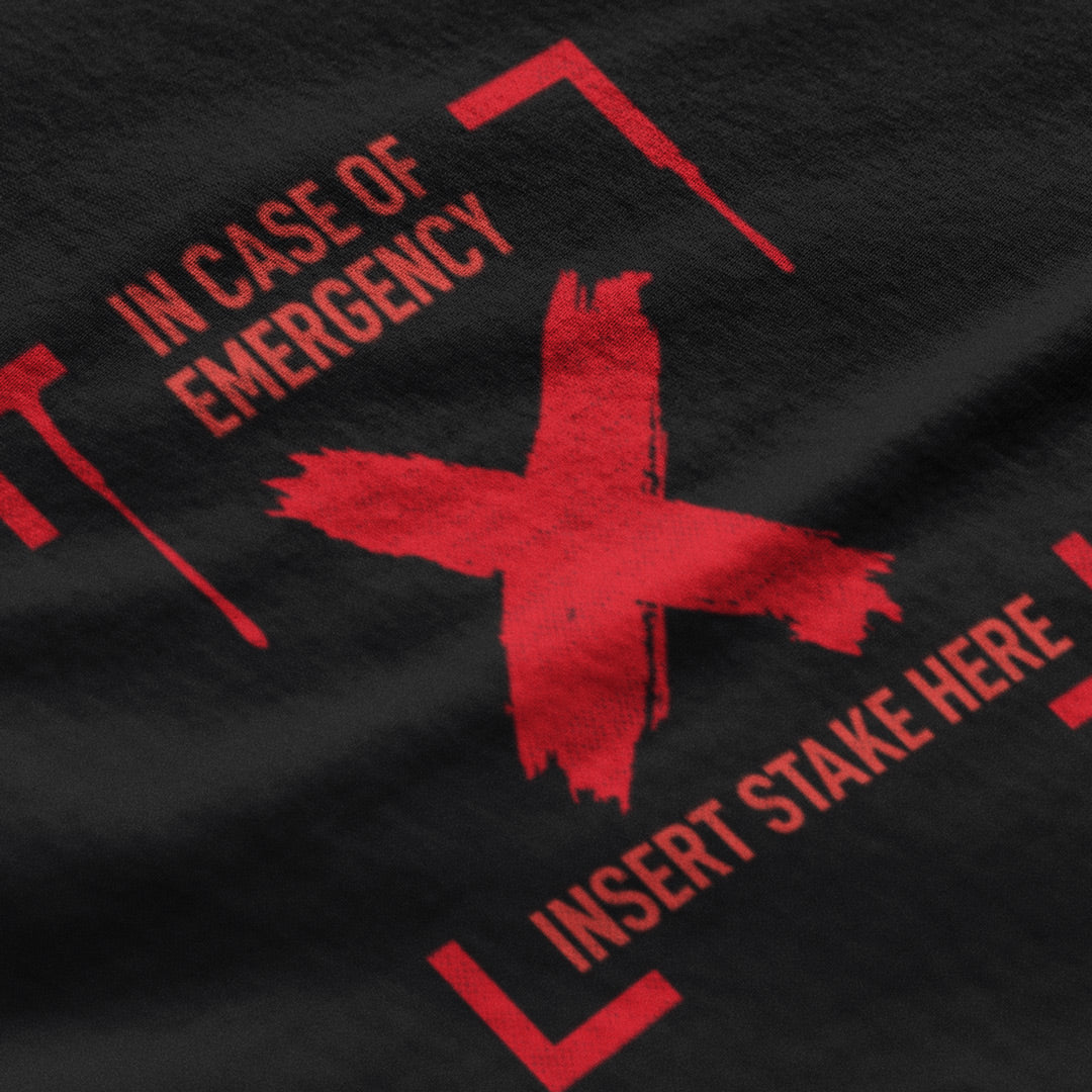 Warning - Signs Of Vampiric Behaviour T-Shirt