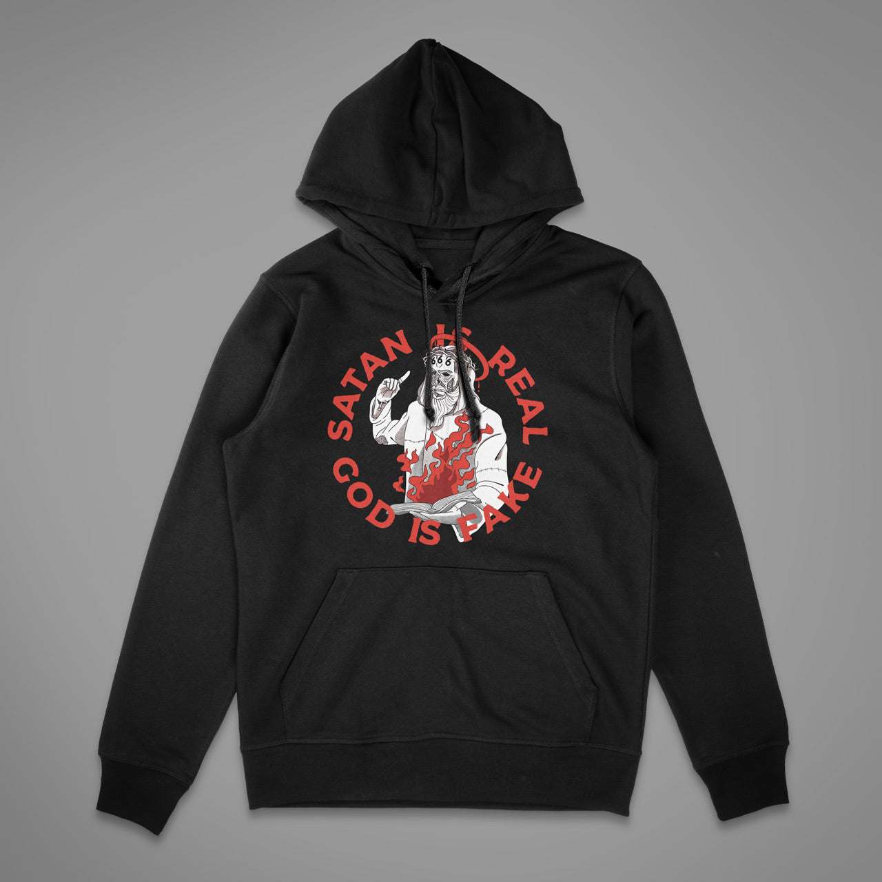 God is Fake Unisex Hoodie