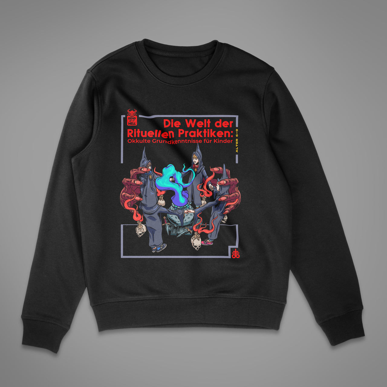 Die Welt der Rituellen Praktiken Unisex Crewneck