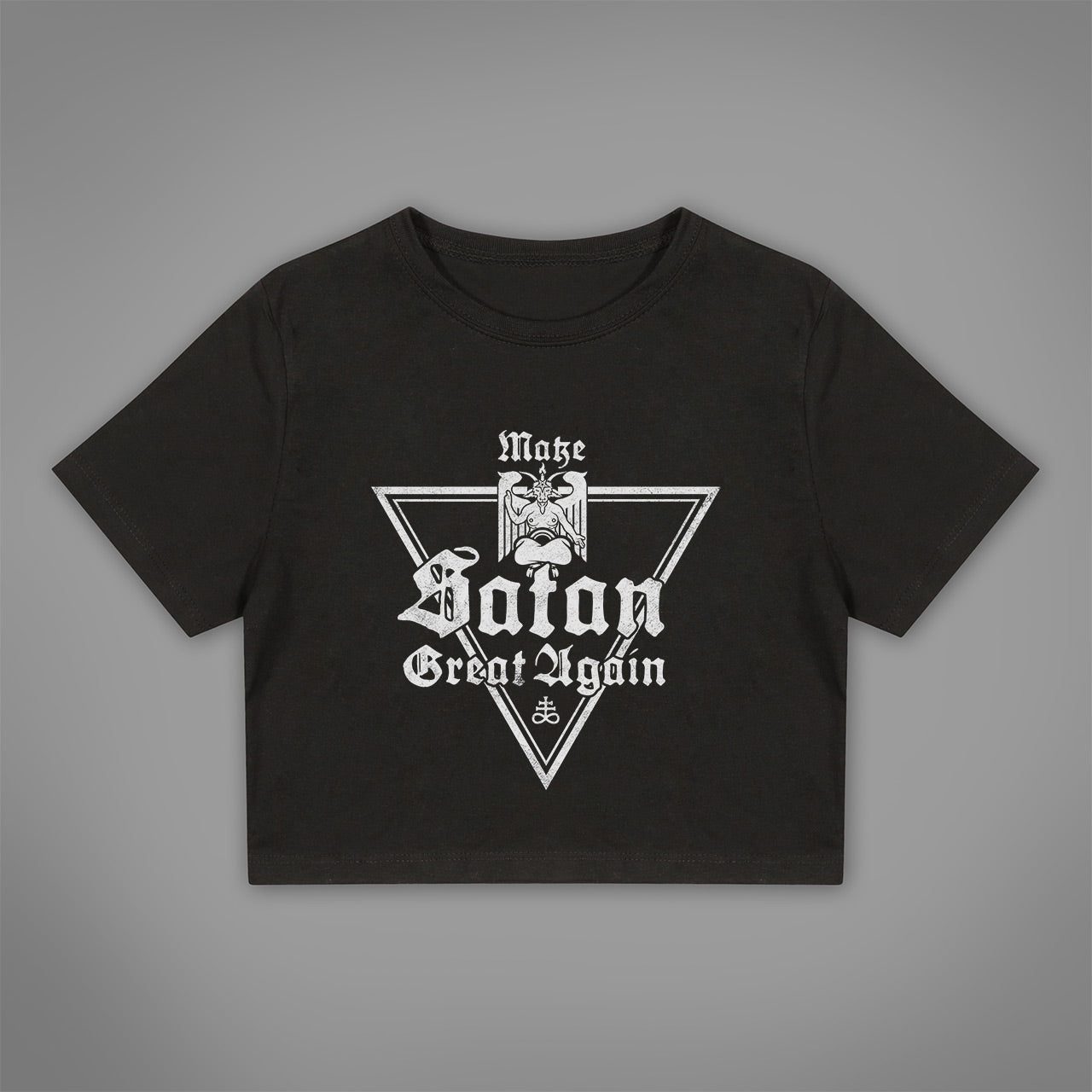Make Satan Great Again Crop-Top