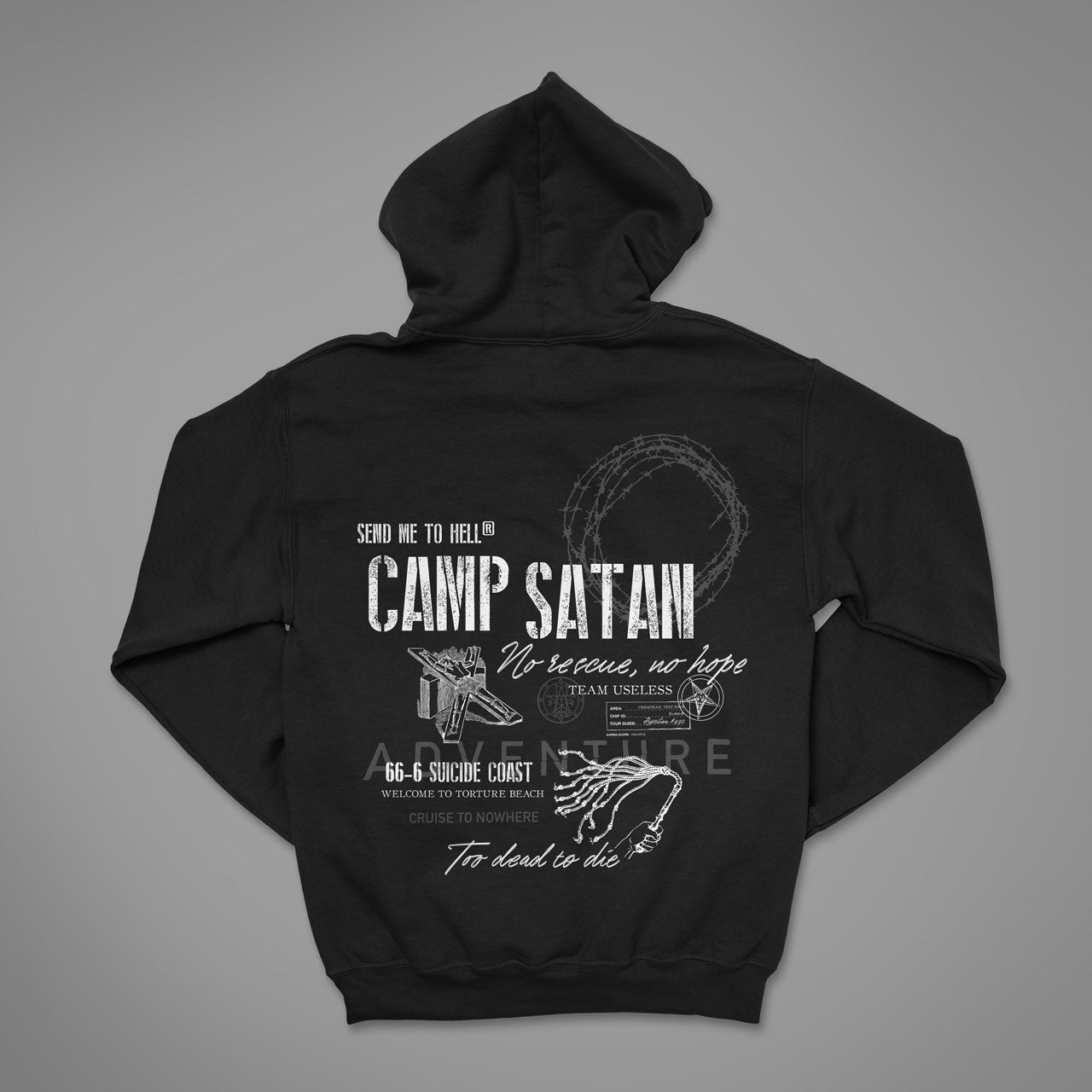 Lagerware: Camp Satan Kapuzenpullover