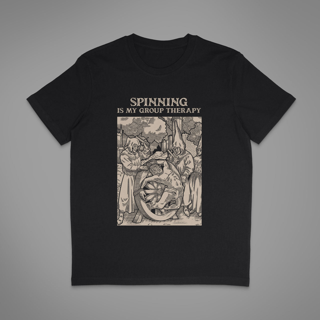 Spinning Is My Group Therapy Unisex T-Shirt