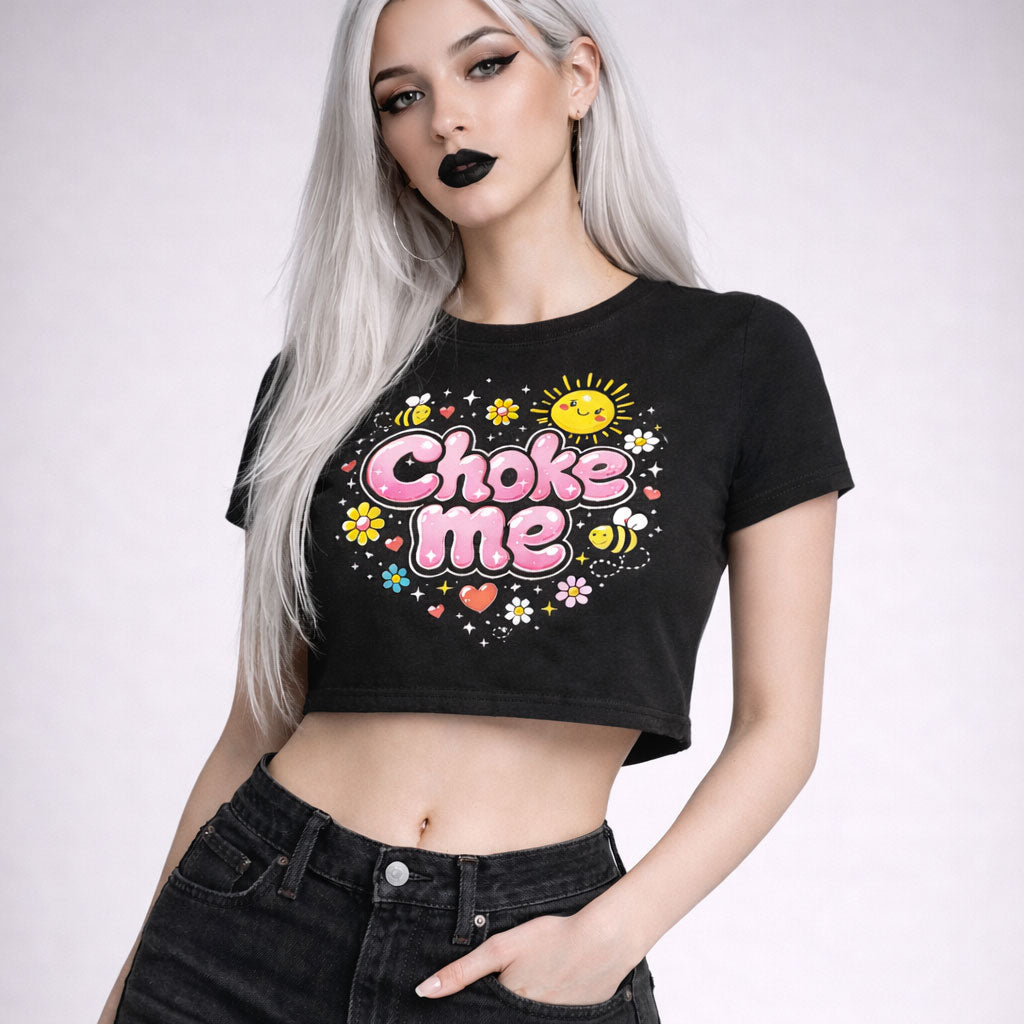 Choke Me Crop Top