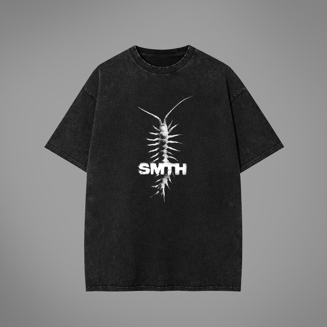 T-shirt oversize lavata con acido Send me to Hell®