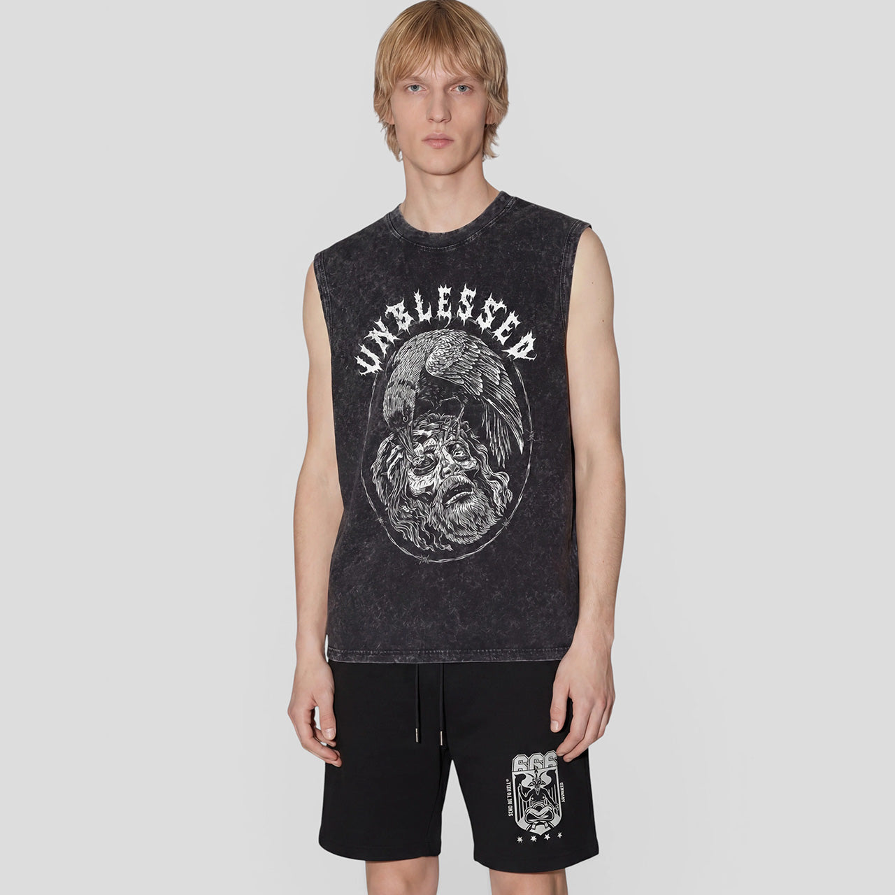 Unblessed Acid Washed Tank Top