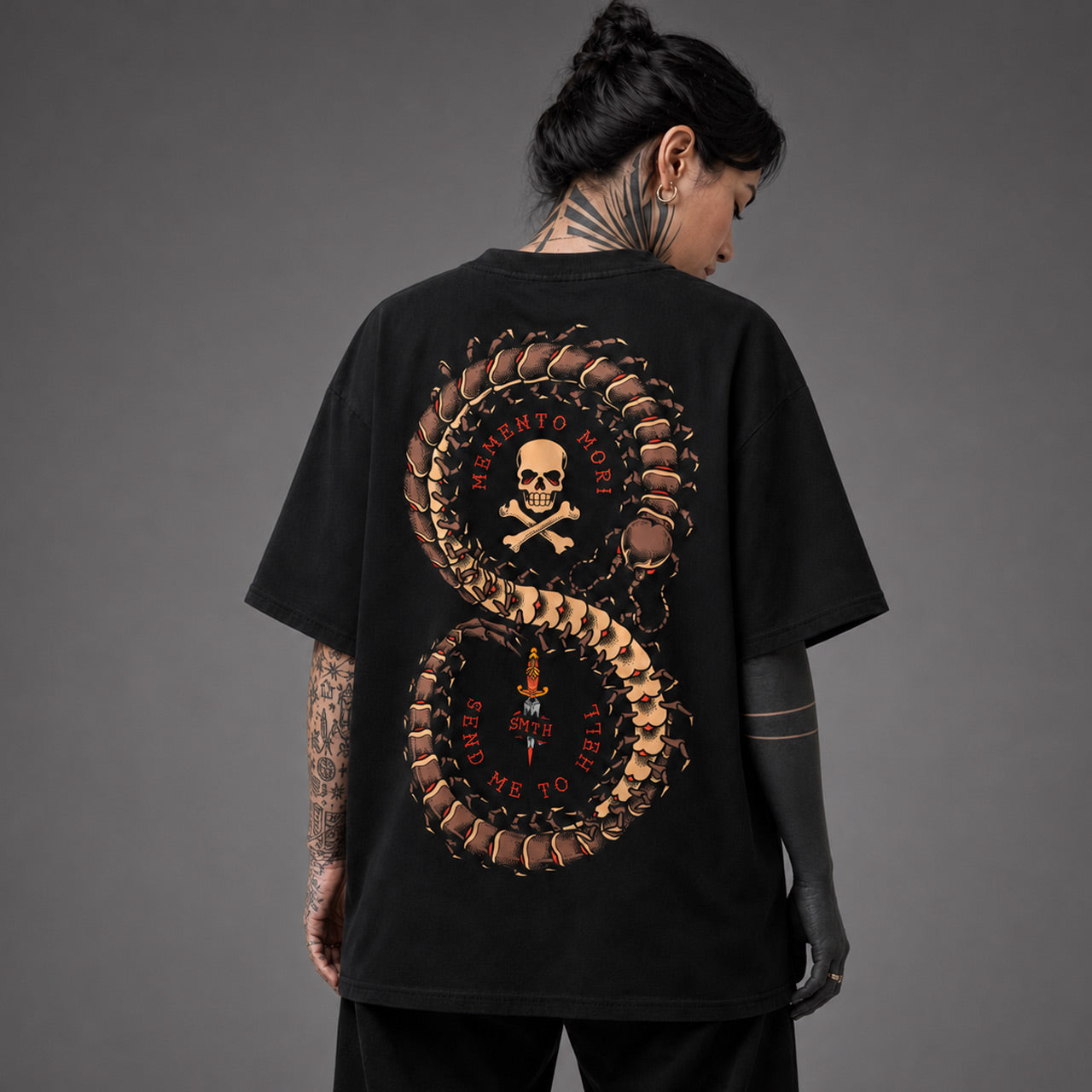 Eternal Centipede Oversized T-Shirt