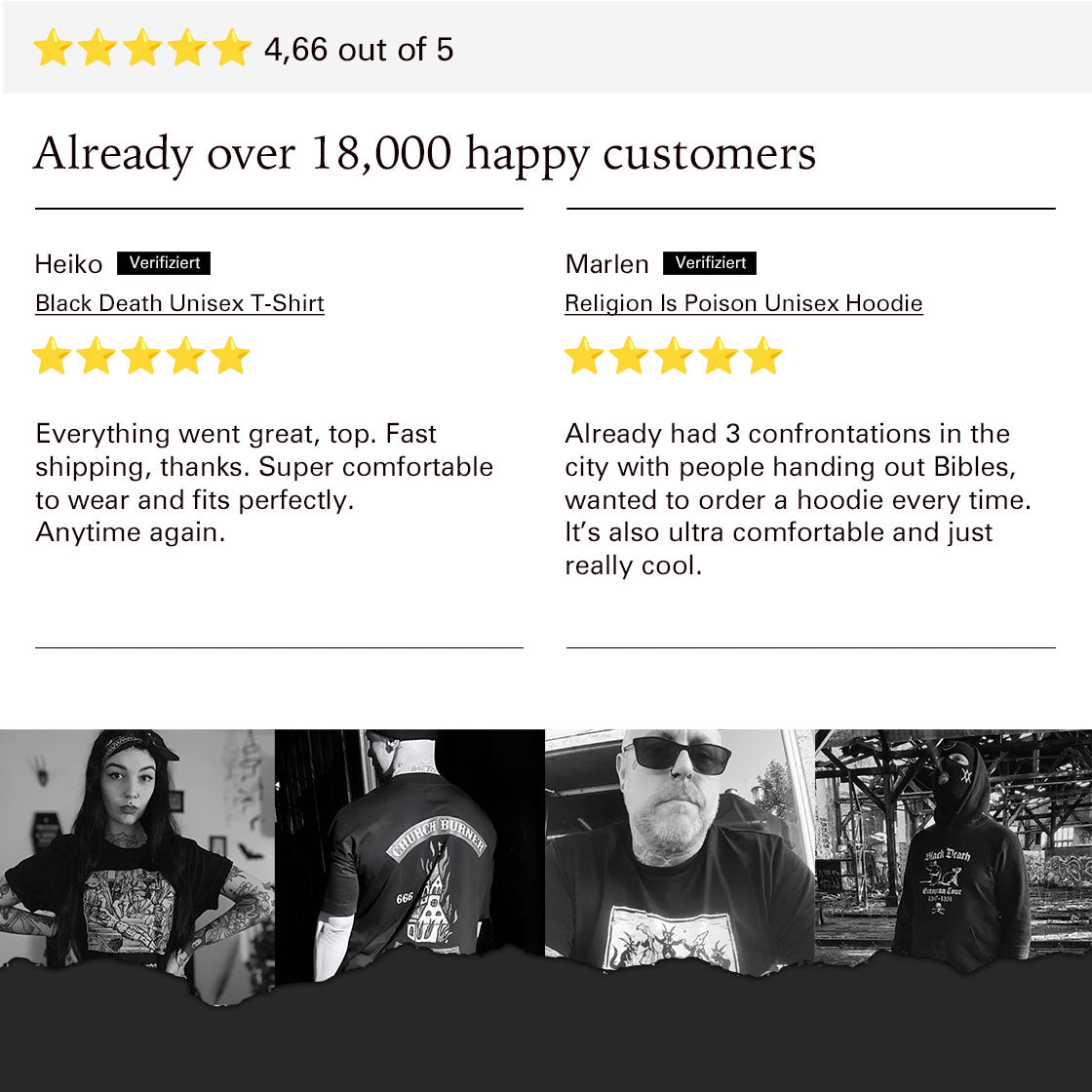 Hazard Sign Crest T-Shirt