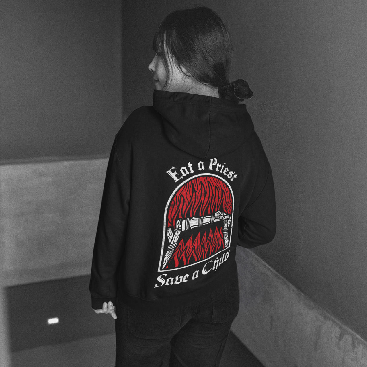 Eat A Priest Save A Child Unisex Hoodie