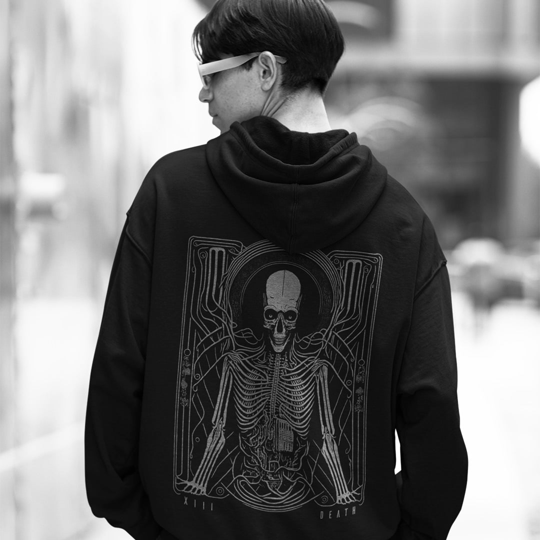 Giger Death Tarot Unisex Hoodie