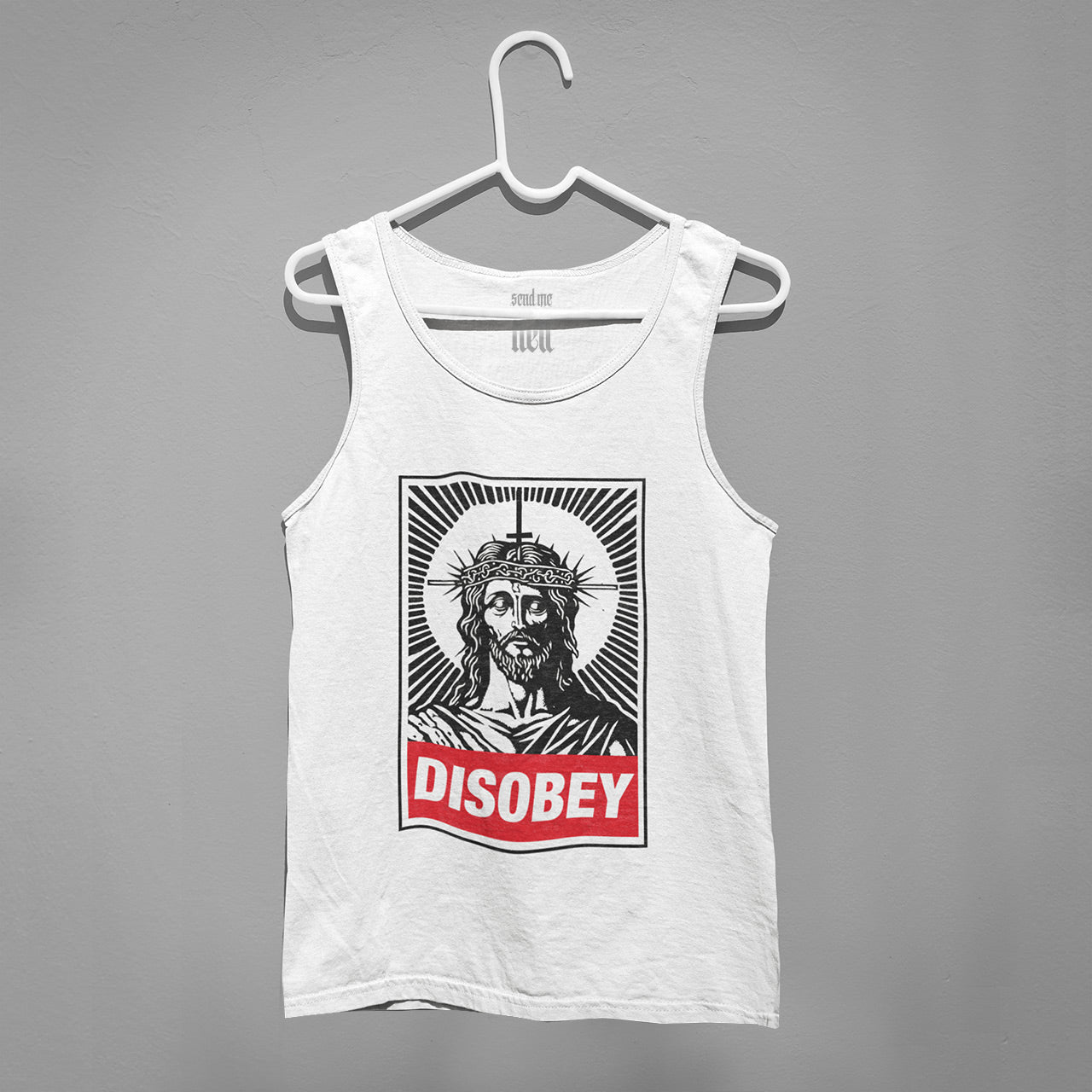 Disobey Jesus Tank Unisex Tank Top